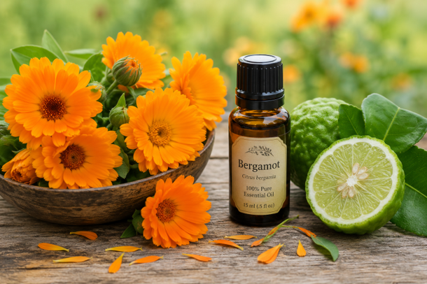 Calendula and Bergamot